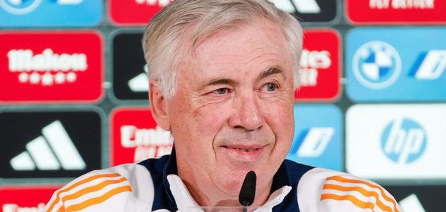 أنشيلوتي: تيباس يتحدث كثيراً، وهذا موقف مبابي